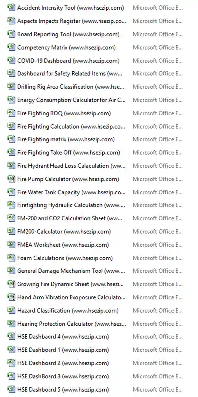 excel tools and dashboards bundle screenshot