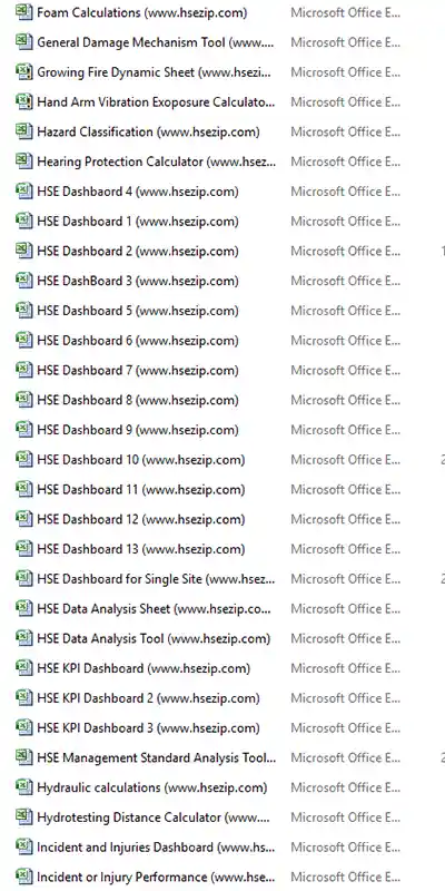 excel tools and dashboards bundle screenshot