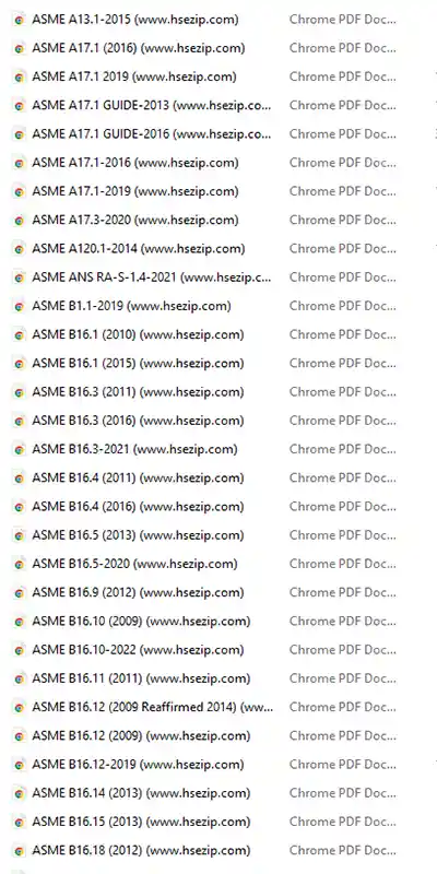 Standards and Guidelines bundle screenshot