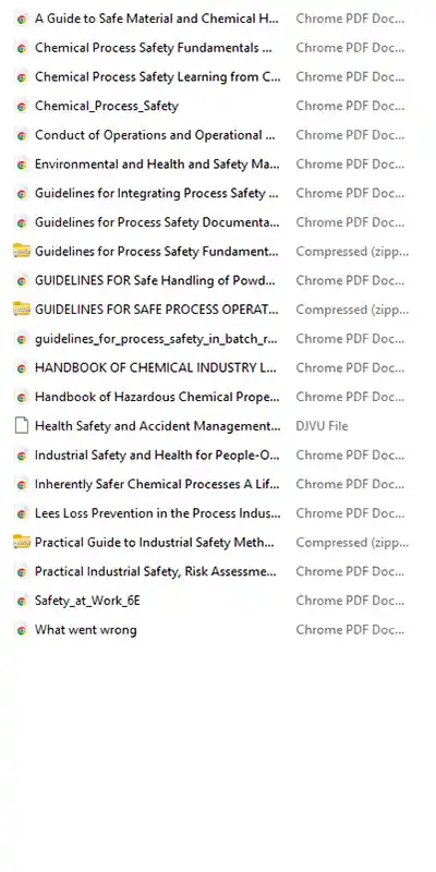 chemical engineering books bundle screenshot