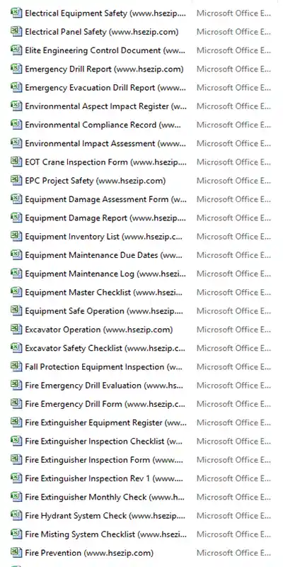 forms & checklists bundle screenshot