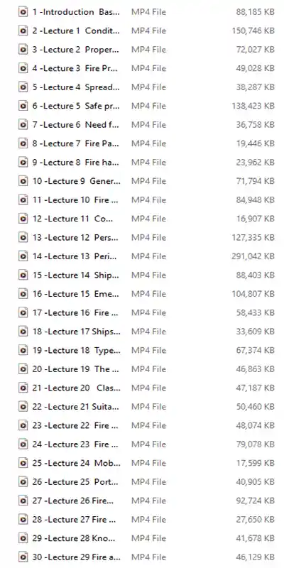 hse & engineering courses bundle Screenshot