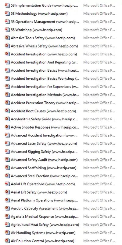hse presentations bundle screenshot