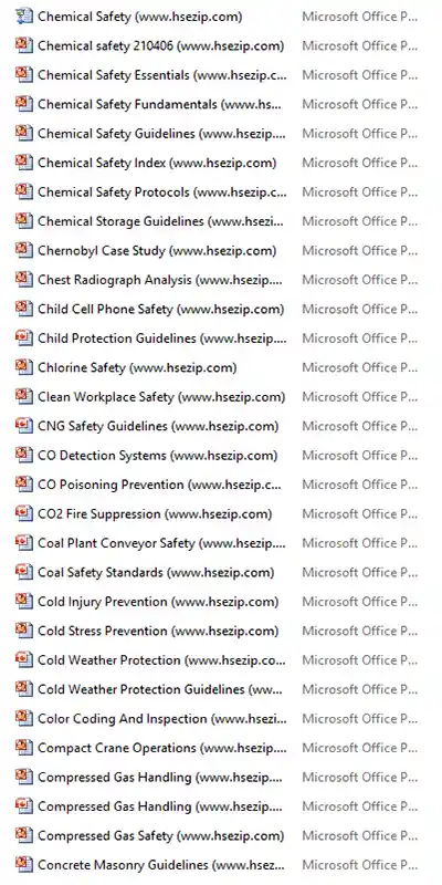 hse presentations bundle screenshot