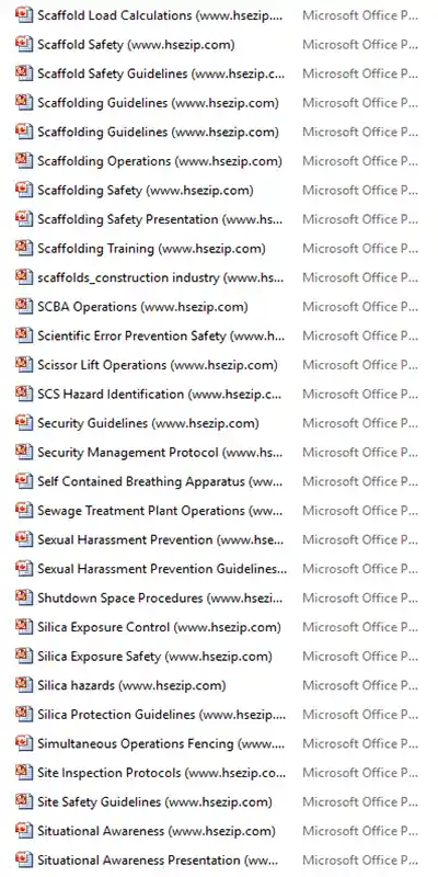 hse presentations bundle screenshot