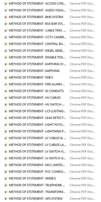 method statements bundle screenshot