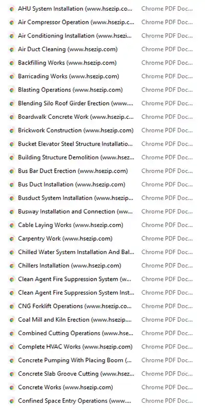 method statements bundle screenshot